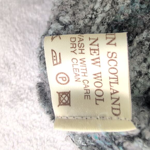 Vintage Nor'Easterly 100% Pure New Wool Sweater Size Medium Made In Scotland - Picture 4 of 10